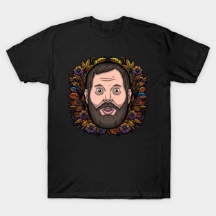 Bert Kreischer (Flowered) T-Shirt